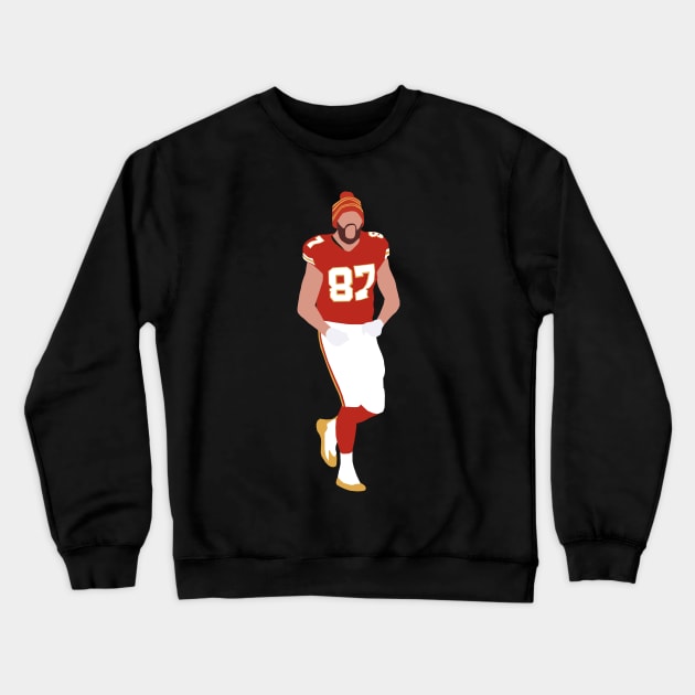 Travis Kelce Celebration Crewneck Sweatshirt by xRatTrapTeesx